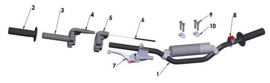 2025 Cobra CX50 SRx FWE - HANDLEBARS & CONTROLS