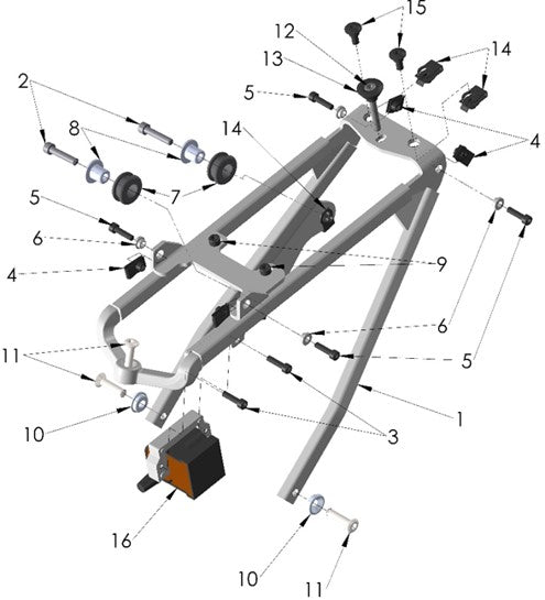 2025 Cobra CX50 SRx FWE - SUBFRAME