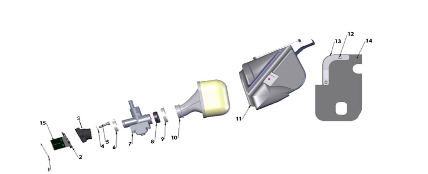 2022 Cobra CX50 P3 - AIRBOX & INLET SYSTEM
