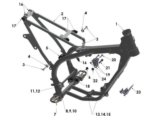 2022 Cobra CX65 - FRAME
