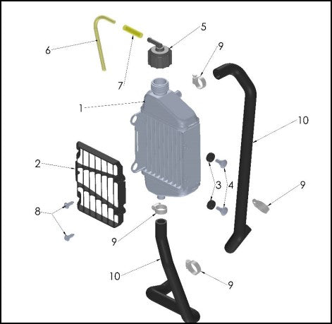 2023 Cobra CX5e - COOLING SYSTEM