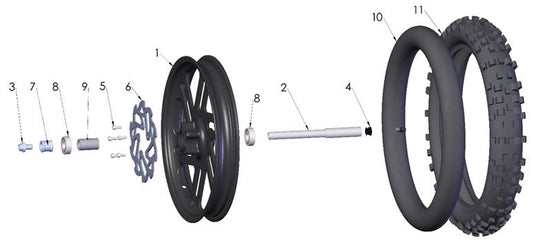 2023 Cobra CX5e - WHEEL - FRONT