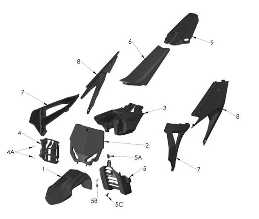 2025 Cobra CX5e - BODYWORK - SEAT