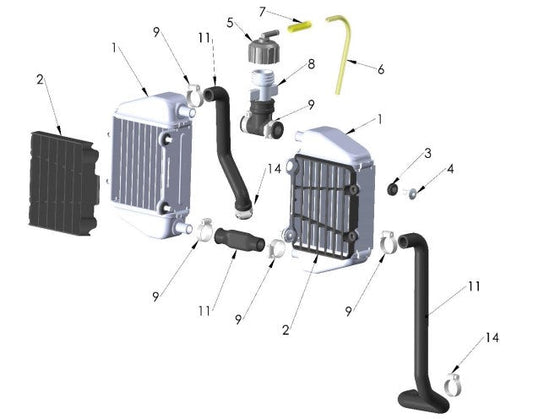 2025 Cobra CX65 - COOLING SYSTEM