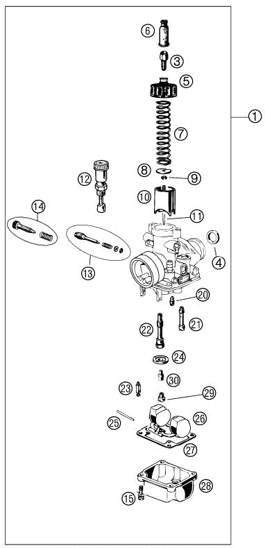 2020 Cobra CX50 FWE - CARBURETOR