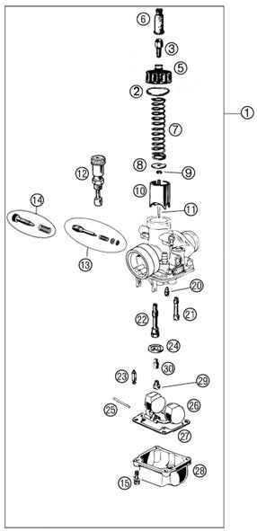 2024 Cobra CX50 FWE - CARBURETOR