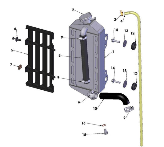 2017 Cobra CX65 - COOLING SYSTEM