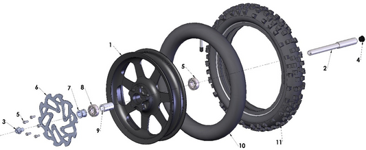 2017 Cobra CX50 JR - WHEEL - FRONT