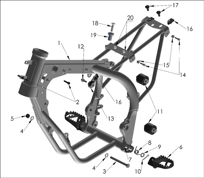 2026 Cobra CX50 JR - FRAME