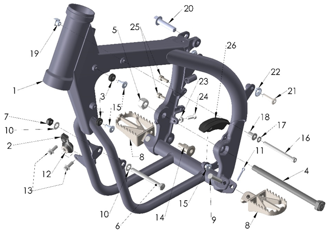 2023 Cobra CX50 SRX KING - FRAME
