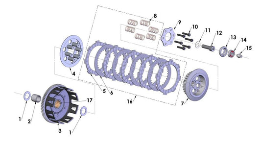 2022 Cobra CX65 - ENGINE - CLUTCH