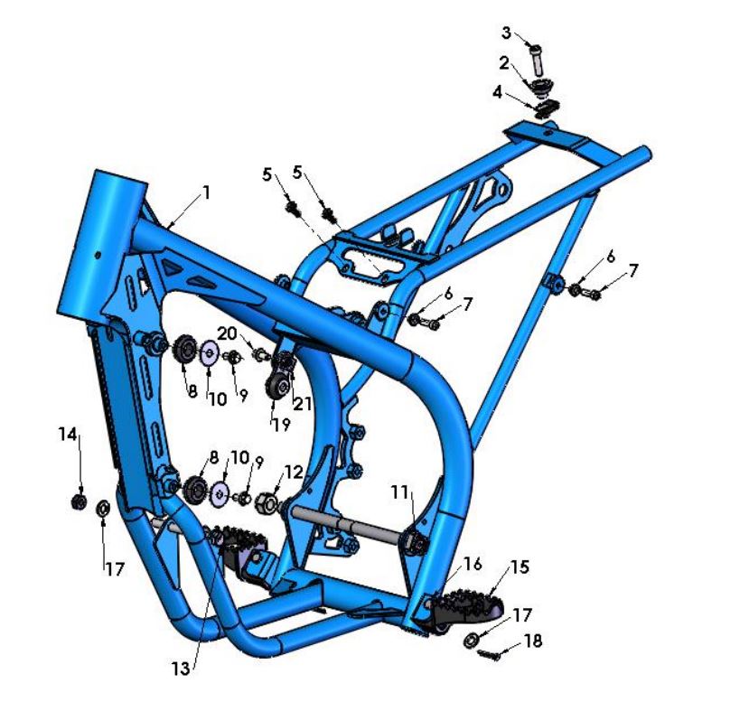 2019 Cobra CX50 KING - FRAME 1
