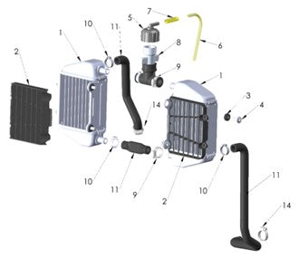2023 Cobra CX50 SRx KING - COOLING SYSTEM