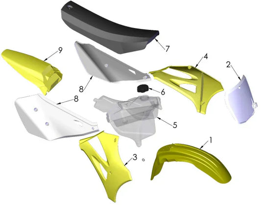 2021 Cobra CX65 - BODYWORK - SEAT - TANK